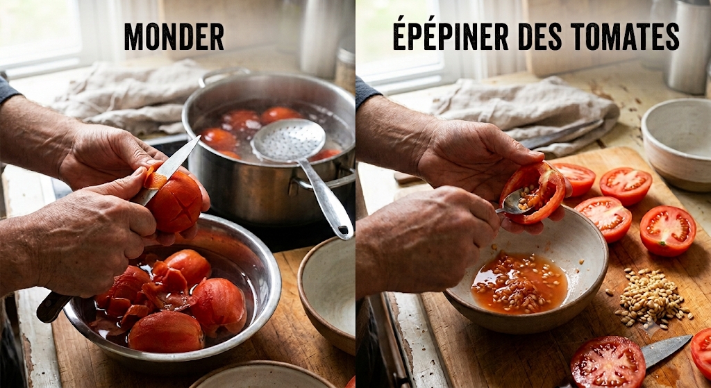 Définir les termes : Monder et Épépiner